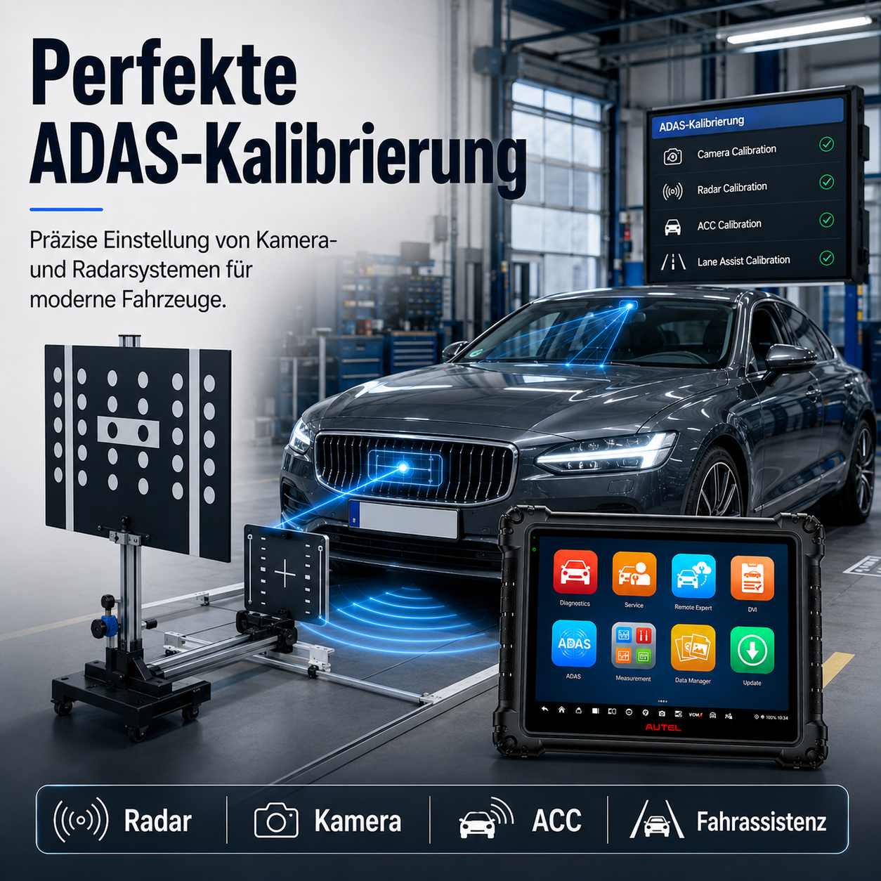 ADAS Kalibrierung